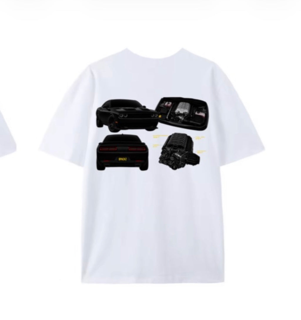 BPACKZ Challenger White Tee