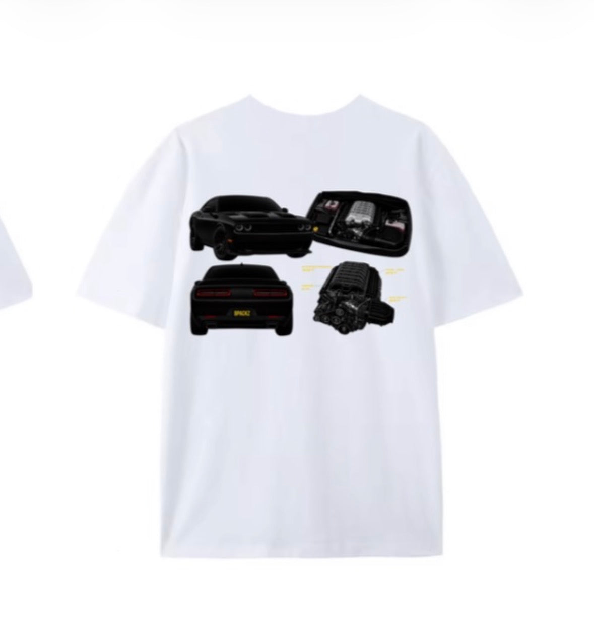 BPACKZ Challenger White Tee