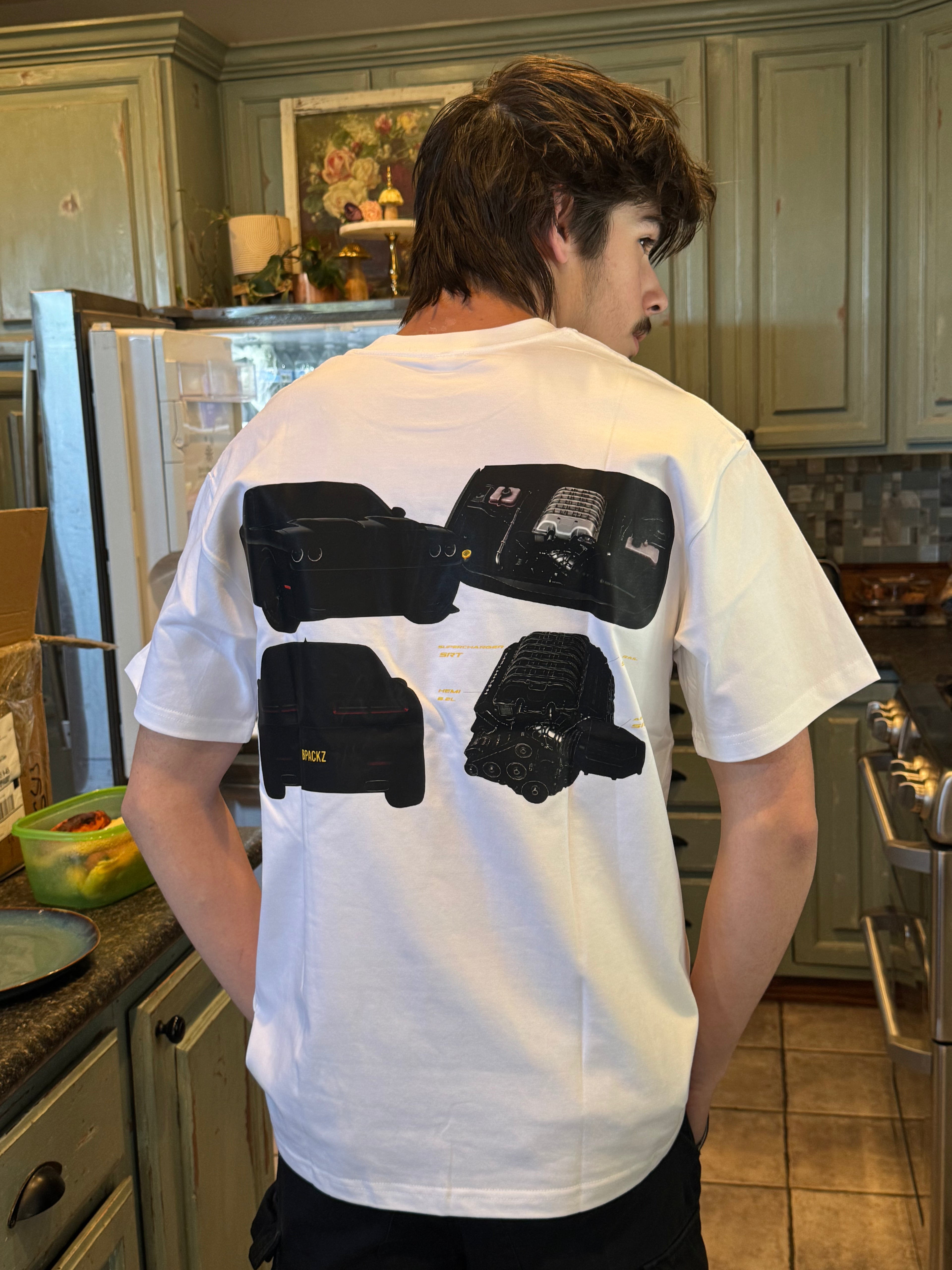 BPACKZ Challenger White Tee