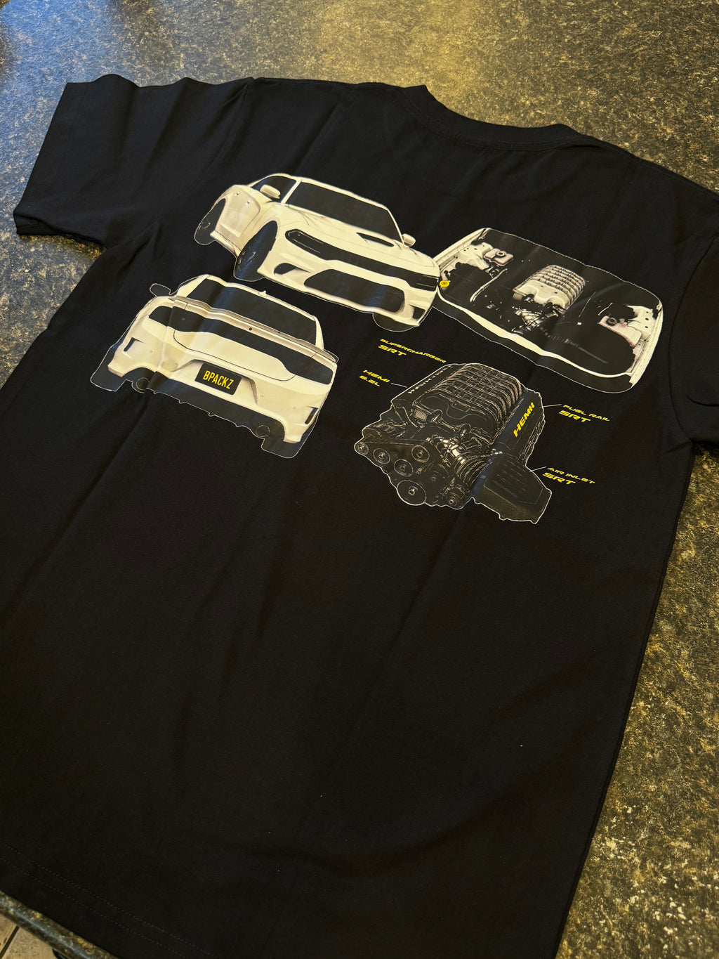 BPACKZ Charger Black Tee
